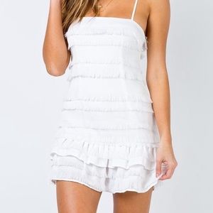 princess polly white mini dress